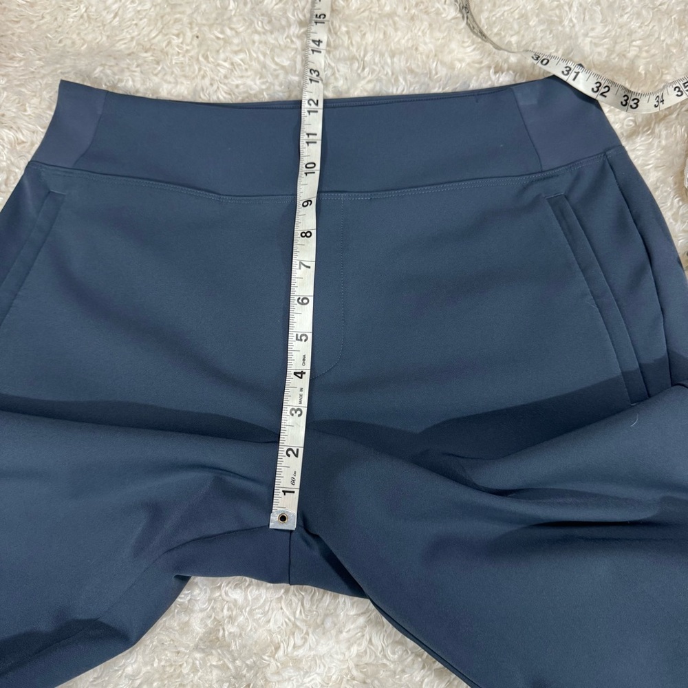 ATHLETA Endless High Rise Pants Women's Size 12 Shadow Blue 533636 - Picture 7 of 12